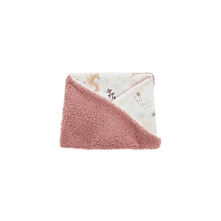 Fille-Accessoires-Bonnet, écharpe, gants-Cache cou enfant en sherpa Bloom