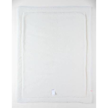 Couverture 75 x 100 cm jersey - blanc BLANC 2 - vertbaudet enfant 