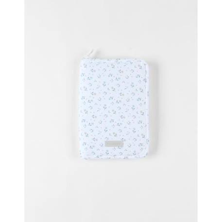 Protège carnet de santé jersey - blanc BLANC 1 - vertbaudet enfant 