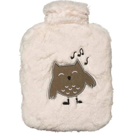 Bouillotte peluche Chouette - Rose Pâle BEIGE 1 - vertbaudet enfant 