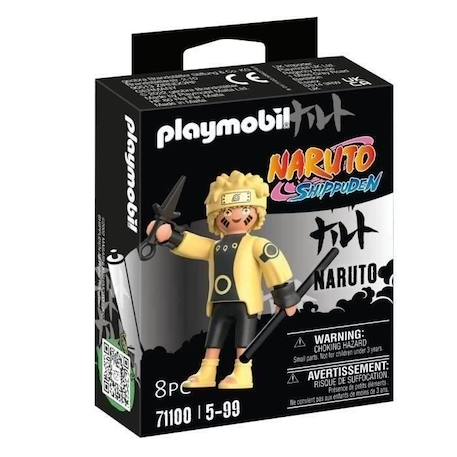 PLAYMOBIL 71100 Naruto Rikudou Sennin Mode, Naruto Shippuden, Figurine de Collection avec Accessoires, Dès 5 ans BLEU 1 - vertbaudet enfant 