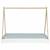 Lit empilable cabane 90x190 cm Jelly blanc BLANC 4 - vertbaudet enfant 