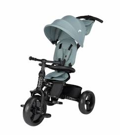 Jouet-BEBECONFORT WINDY, Tricycle, pliage compact, confortable, siège réversible, de 10 mois à 5 ans, Mineral Blue