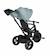 BEBECONFORT WINDY, Tricycle, pliage compact, confortable, siège réversible, de 10 mois à 5 ans, Mineral Blue BLEU 3 - vertbaudet enfant 