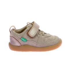 KICKERS Baskets basses Kickfreshi beige  - vertbaudet enfant