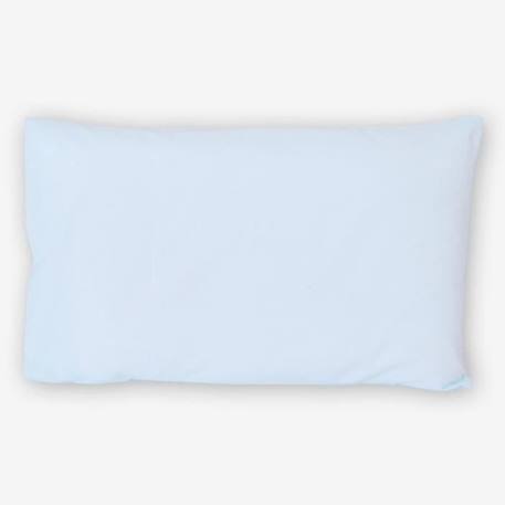 Taie d'oreiller - TROIS KILOS SEPT - Bleu - 40x60 cm - 100% coton - Rectangulaire - Uni - Essentiel BLEU 1 - vertbaudet enfant 