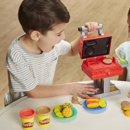 PLAY-DOH Le Roi du Grill, Pâte à modeler, Kitchen Creations, pour enfants dès 3 ans BLANC 5 - vertbaudet enfant 