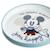 GRANDE ASSIETTE ANTI-DERAPANTE MICKEY COLLECTOR BLEU 4 - vertbaudet enfant 