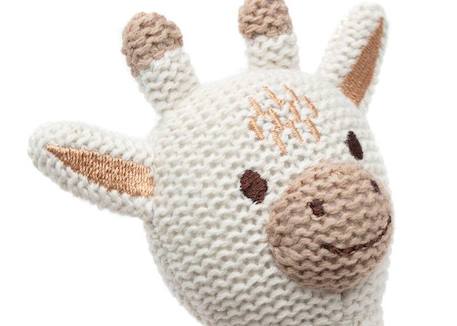 Hochet Giraffe BLANC 2 - vertbaudet enfant 