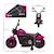 Moto électrique pour enfants - HOMCOM - 3 km/h, 6V, phare LED - charge max. 25 kg - 2 roues d'entraînement - moteur puissant - rose ROSE 4 - vertbaudet enfant 