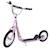 HOMCOM - Trottinette - Acier - 135x58x100cm - Rose ROSE 1 - vertbaudet enfant 