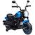 Moto électrique pour enfants - HOMCOM - 3 km/h, 6V, phare LED - charge max. 25 kg - 2 roues d'entraînement - moteur puissant - bleu BLANC 1 - vertbaudet enfant 