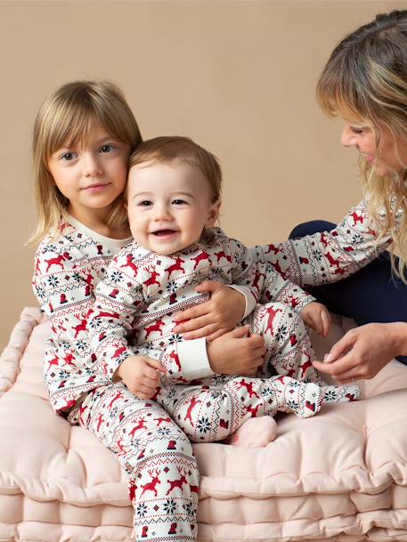 Dors-bien bébé spécial Noël capsule famille ENVIE DE FRAISE rouge 1 - vertbaudet enfant 