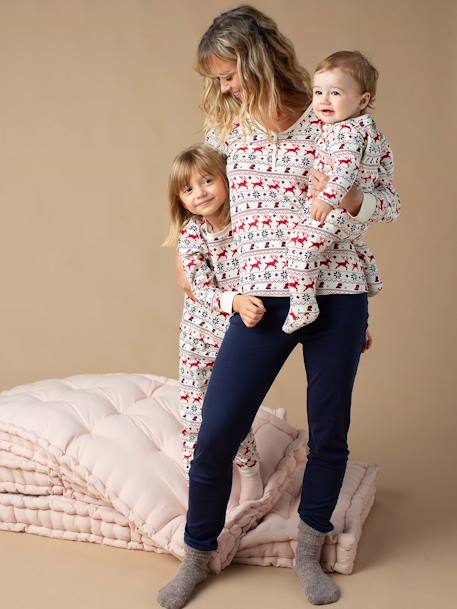 Dors-bien bébé spécial Noël capsule famille ENVIE DE FRAISE rouge 7 - vertbaudet enfant 