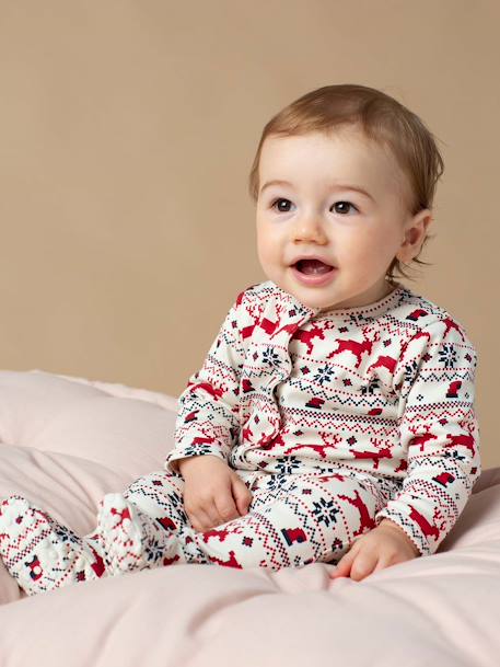 Dors-bien bébé spécial Noël capsule famille ENVIE DE FRAISE rouge 2 - vertbaudet enfant 