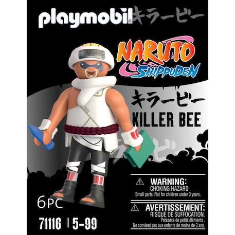 PLAYMOBIL 71116 Figurine Killer B, Naruto Shippuden, Dès 5 ans BLEU 3 - vertbaudet enfant 