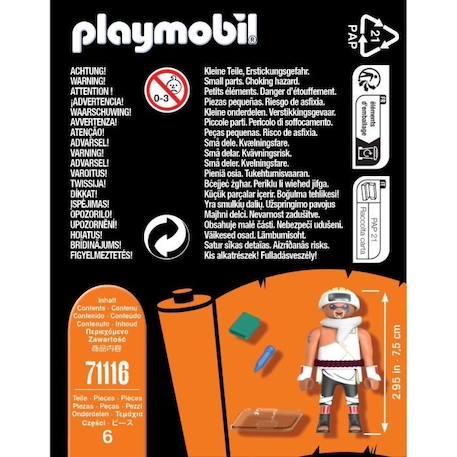 PLAYMOBIL 71116 Figurine Killer B, Naruto Shippuden, Dès 5 ans BLEU 4 - vertbaudet enfant 