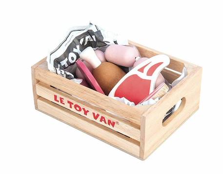 Le Toy Van - Le panier de viandes - JH PRODUCTS ROSE 1 - vertbaudet enfant 