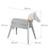 ROBA Cheval d'Extérieur en Bois Massif pour Enfants - sans Bascule - Grand Cheval de Jardin pour Enfant - Gris GRIS 4 - vertbaudet enfant 