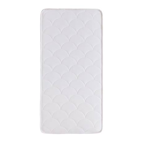 Matelas Bébé Climatisé - Candide - 60x120x11cm - Face Hiver Ouatinée - Face Été - Garantie 5 Ans BLANC 3 - vertbaudet enfant 