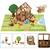 La Serre du Jardinier 40 Pièces - JEUJURA - Jeu de Construction en Bois Naturel, Tapis et Accessoires Inclus, 22x18,5x8,5 cm MULTICOLORE 3 - vertbaudet enfant 