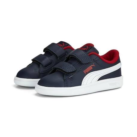 Baskets bébé Puma Smash 3.0 L V Inf BLEU 2 - vertbaudet enfant 