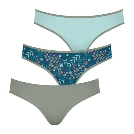 Fille-Sous-vêtement-ATHENA Lot de 3 slips Mode Girl by Bleu FILLE