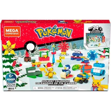 Mega Construx - Pokémon - Calendrier de l'Avent et jeu de construction GYG99 MULTICOLORE 2 - vertbaudet enfant 