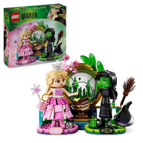 LEGO® Wicked 75682 Figurines d’Elphaba et de Glinda - Idée Cadeau Anniversaire MULTICOLORE 1 - vertbaudet enfant 