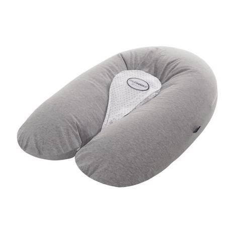 Candide - Coussin de maternité Multirelax jersey gris chiné/étoiles Gris GRIS 1 - vertbaudet enfant 