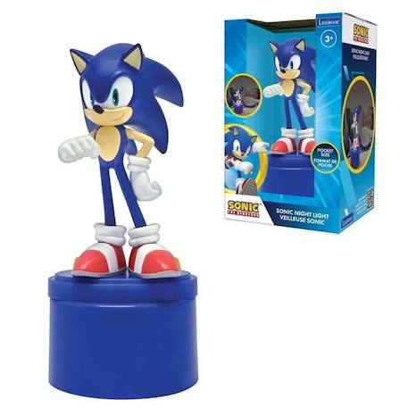 Veilleuse de poche Sonic MULTICOLORE 1 - vertbaudet enfant 