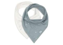 Puériculture-Bavoir Bandana Twinkling - Sea Green - 2 Unités