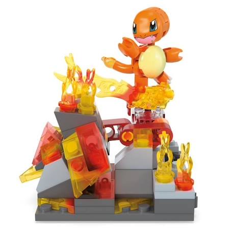 MEGA-Pokémon-Danse Flammes de Salamèche-Coffret à construire (81 pcs) HTH86 ROUGE 5 - vertbaudet enfant 