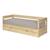 Pack lit banquette gigogne avec tiroir et matelas 80x200 cm Ravi bois MARRON 1 - vertbaudet enfant 