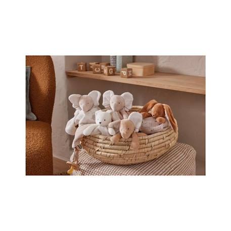 Doudou Jour & Nuit - Bali - ecru ROSE 4 - vertbaudet enfant 