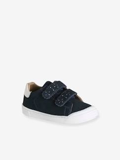 Chaussures-Baskets scratchées cuir fille collection maternelle