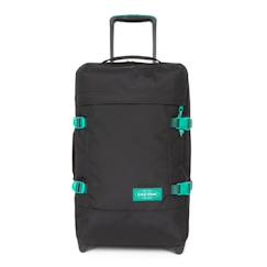 -Sac de voyage - EASTPAK - Tranverz S - Noir/Vert - 50x33x25 cm - 42L - Trolley