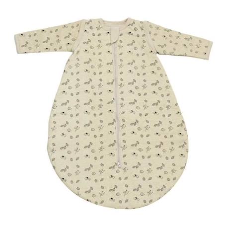 Gigoteuse TROIS KILOS SEPT - Forêt - Avec Manches Amovibles - 65cm - TOG 2.5 BEIGE+BLEU+VERT 1 - vertbaudet enfant 