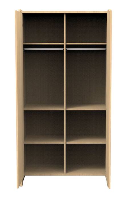 Armoire - Cannelle - 2 Portes MARRON 3 - vertbaudet enfant 