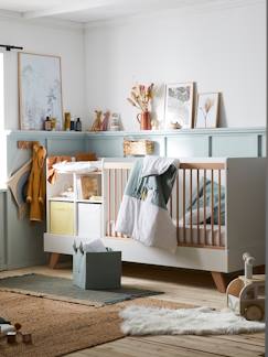 Chambre et rangement-Lit Bébé évolutif combiné 4 en 1 LIGNE COMBINID