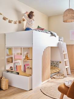 -Lit mezzanine enfant avec rangement Playful