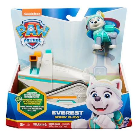 SPIN MASTER VEHICULE + FIGURINE EVEREST La Pat' Patrouille BLANC 6 - vertbaudet enfant 