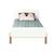 Pack lit avec matelas 90x190 cm Gabby blanc - AKITEN RETAIL BLANC 4 - vertbaudet enfant 