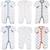 Lot de 6 Pyjamas Bébé Trois Kilos Sept - Blanc - Mixte BLANC 1 - vertbaudet enfant 