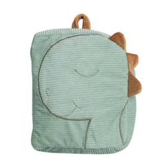 -Sac à dos bébé - TROIS KILOS SEPT - Zippé - 30x50 cm - 100% polyester - Vert