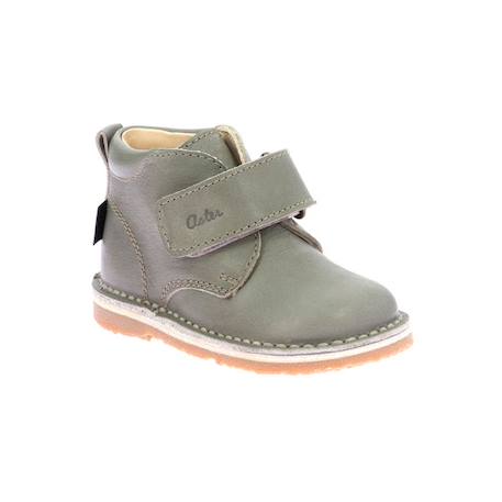 ASTER Boots Abocratch camel BLEU+MARRON+ROUGE+VERT 14 - vertbaudet enfant 