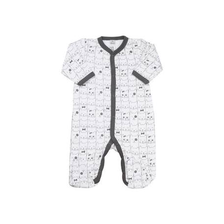 Lot de 6 Pyjamas Bébé Trois Kilos Sept - Blanc - Mixte BLANC 4 - vertbaudet enfant 