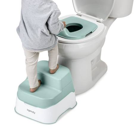 INGENUITY Pot, réducteur de toilette et marche pied 3 en 1 BLANC 6 - vertbaudet enfant 