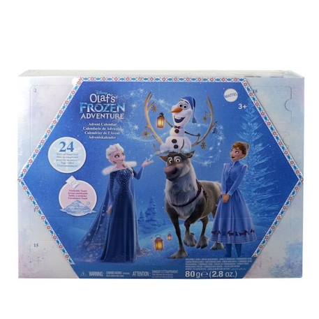 Disney-La Reine des Neiges-Calendrier de l’Avent HWX20 MULTICOLORE 6 - vertbaudet enfant 