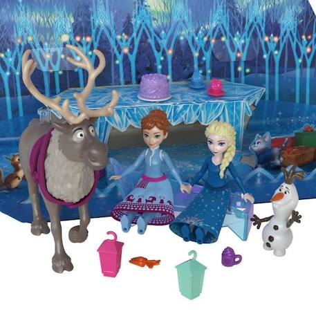 Disney-La Reine des Neiges-Calendrier de l’Avent HWX20 MULTICOLORE 3 - vertbaudet enfant 